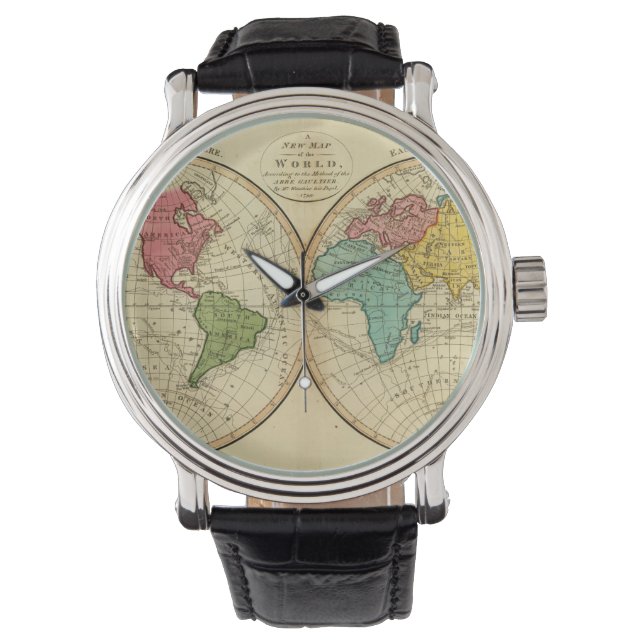 Wereld 3 horloge (Voorkant)