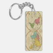 Wereld 3 sleutelhanger (Voorkant Links)