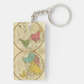 Wereld 3 sleutelhanger (achterkant)