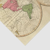 Wereld 3 tissuepapier (Detail)