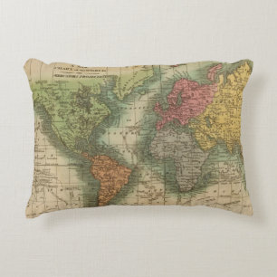 Wereld 4 accent kussen