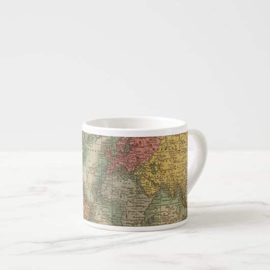 Wereld 4 espresso kop (Voorkant rechts)