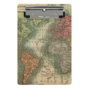 Wereld 4 mini klembord