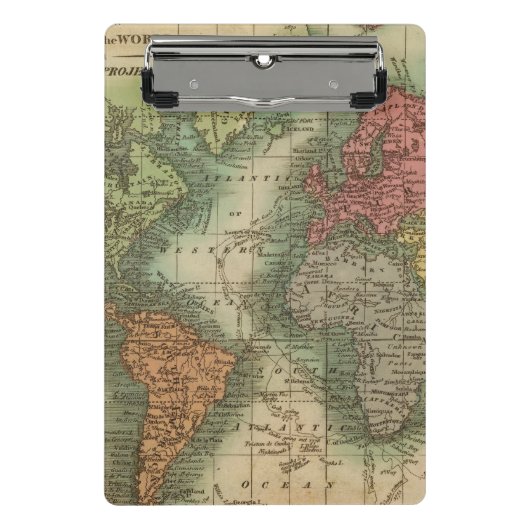Wereld 4 mini klembord (Voorkant)