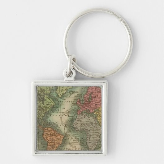 Wereld 4 sleutelhanger (Voorkant)