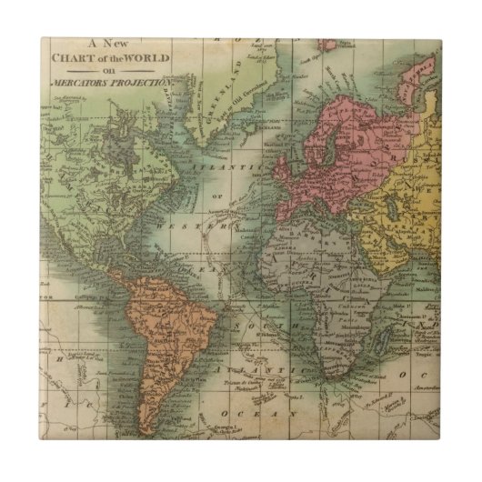 Wereld 4 tegeltje (Voorkant)