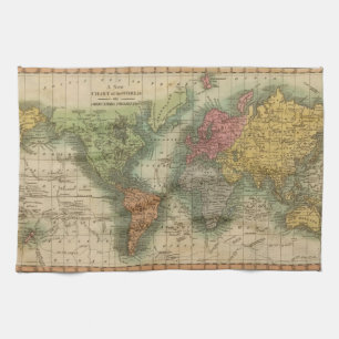 Wereld 4 theedoek