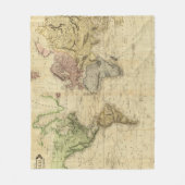 Wereld 5 fleece deken (Voorkant)