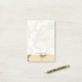 Wereld 6 post-it® notes (Op bureau)