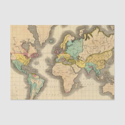 Wereld 6 tissuepapier (Voorkant)