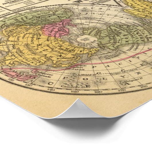 Wereld 7 poster (Hoek)