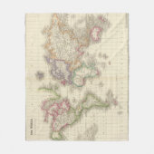 Wereld 9 fleece deken (Voorkant)