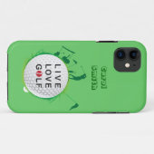Wereld aan golf Hoesje-Mate iPhone case (Achterkant (horizontaal))