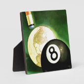 Wereld als blikvanger fotoplaat (Voorkant)