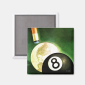 Wereld als blikvanger magneet (Voorkant / Achterkant)