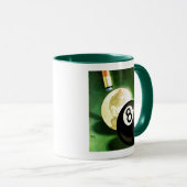 Wereld als blikvanger mok (Voorkant rechts)