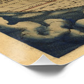  Wereld Atlas Map Afdrukken Perfect Poster (Hoek)