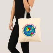 Wereld Autisme Bewustzijnsdag Tote Bag (Voorkant (product))