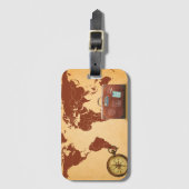 Wereld Bagagelabel (Voorkant (verticaal))