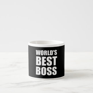 Wereld beste baas espresso kop