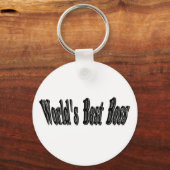 Wereld beste baas sleutelhanger (Voorkant)