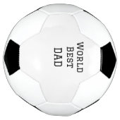 Wereld beste DAD VADER naam toevoegen tekst sport Voetbal (Gedraaid)