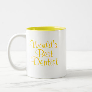 Wereld beste decentst tweekleurige koffiemok