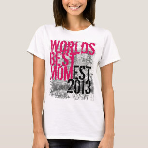 Wereld Beste mama Graffiti T-shirt