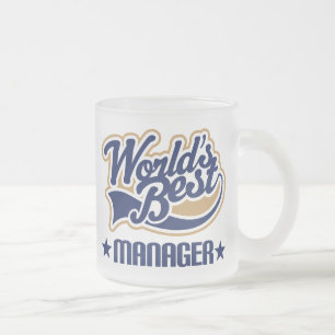 Wereld Beste Manager Matglas Koffiemok