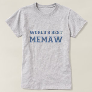 Wereld Beste Memaw T-shirt
