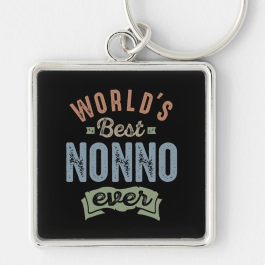 Wereld Beste Nonno Sleutelhanger (Voorkant)