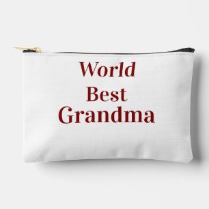 Wereld beste oma grootmoeder grootouders roze n etui