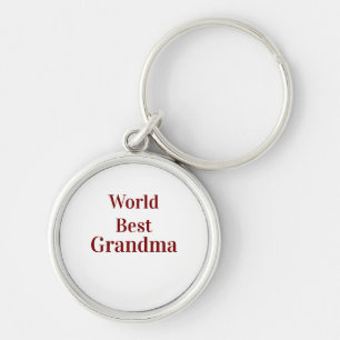 Wereld beste oma grootmoeder grootouders roze n sleutelhanger