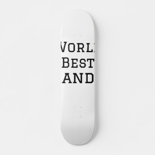 Wereld beste opa voeg naam tekst sport tekst eenvo skateboard