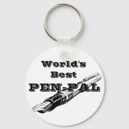 Wereld Beste Penvriend Sleutelhanger