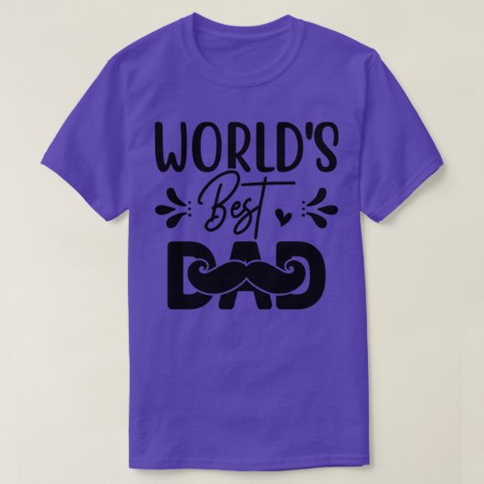 Wereld beste vader2 t-shirt (Design voorkant)