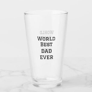 Wereld beste vader ooit dikke naam tekst sport tek glas