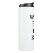 Wereld beste vader ooit dikke naam tekst sport tek thermosbeker (Gedraaid links)