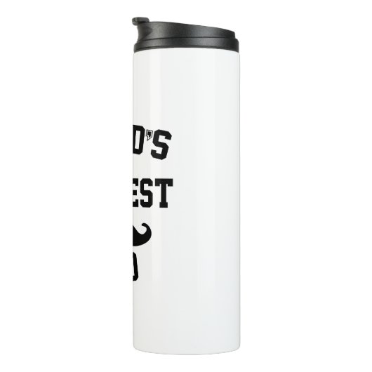 Wereld beste vader thermosbeker (Geroteerd rechts)