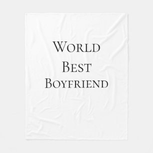Wereld beste vriend echtgenoot man Valentijnsdag m Fleece Deken