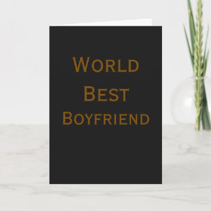 Wereld beste vriend echtgenoot man valentijnsdag m kaart