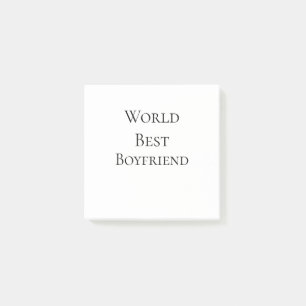 Wereld beste vriend echtgenoot man Valentijnsdag m Post-it® Notes