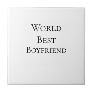 Wereld beste vriend echtgenoot man Valentijnsdag m Tegeltje