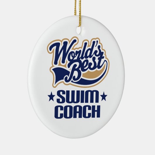 Wereld beste wim Coach Ornament Keepomwille Cadeft (Rechts)