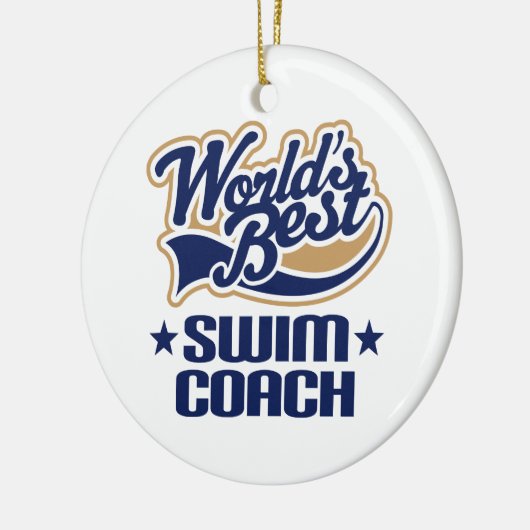 Wereld beste wim Coach Ornament Keepomwille Cadeft (Links)