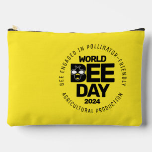 Wereld Bijendag Geel Zwart Pollinator Etui