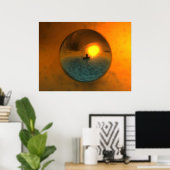 Wereld binnen poster (Thuiskantoor)