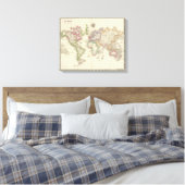 Wereld Canvas Afdruk (Insitu (Slaapkamer))