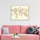 Wereld Canvas Afdruk (Insitu (Woonkamer))