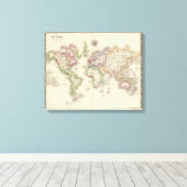 Wereld Canvas Afdruk (Insitu (Houten vloer))